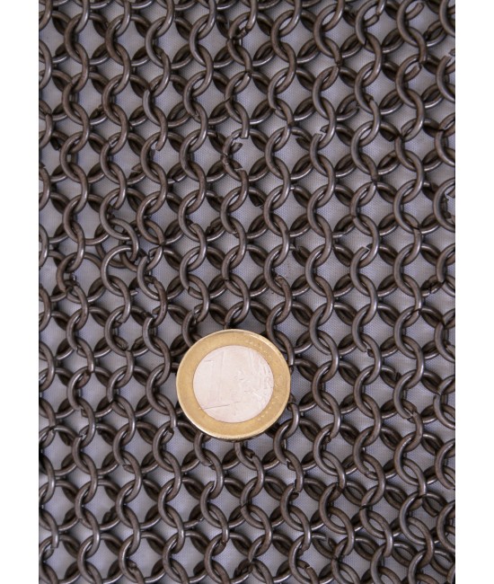 BTW Hauberk, butted spring steel, ID 8mm, natural
