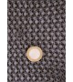 BTW Hauberk, butted spring steel, ID 8mm, natural