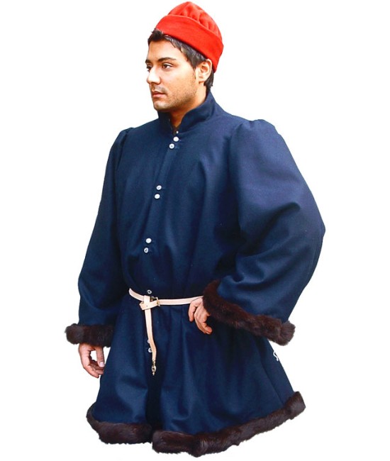 Overcoat with buttons fifteenth century