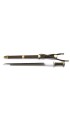 Celtic sword scabbard with velvet