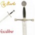 Excalibur Sword Gold and Silver