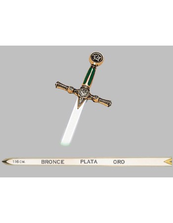 Masonic Sword Golden