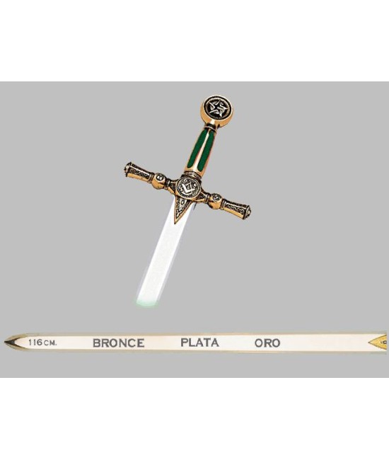Masonic Sword Golden