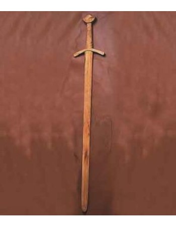 Wooden medieval sword