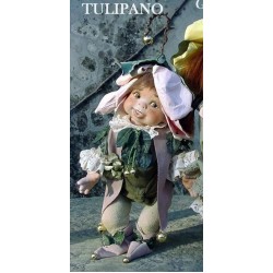 Tulip - porcelain gnomes dolls