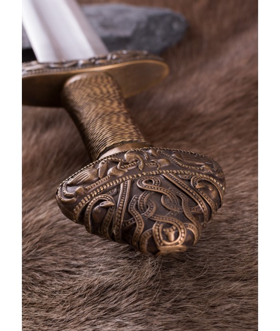 Viking Sword from Dybäck with Scabbard, 11th c., Tempered blade