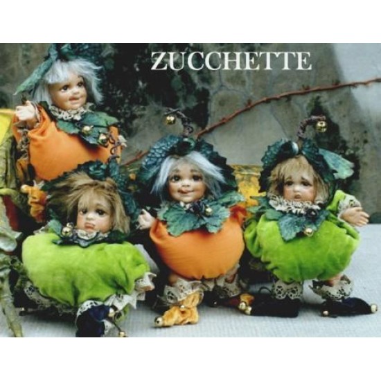 Gourds - porcelain dolls Gourds - porcelain dolls