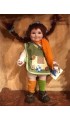 Pippi longstocking - Dolls porcelain fairy tales